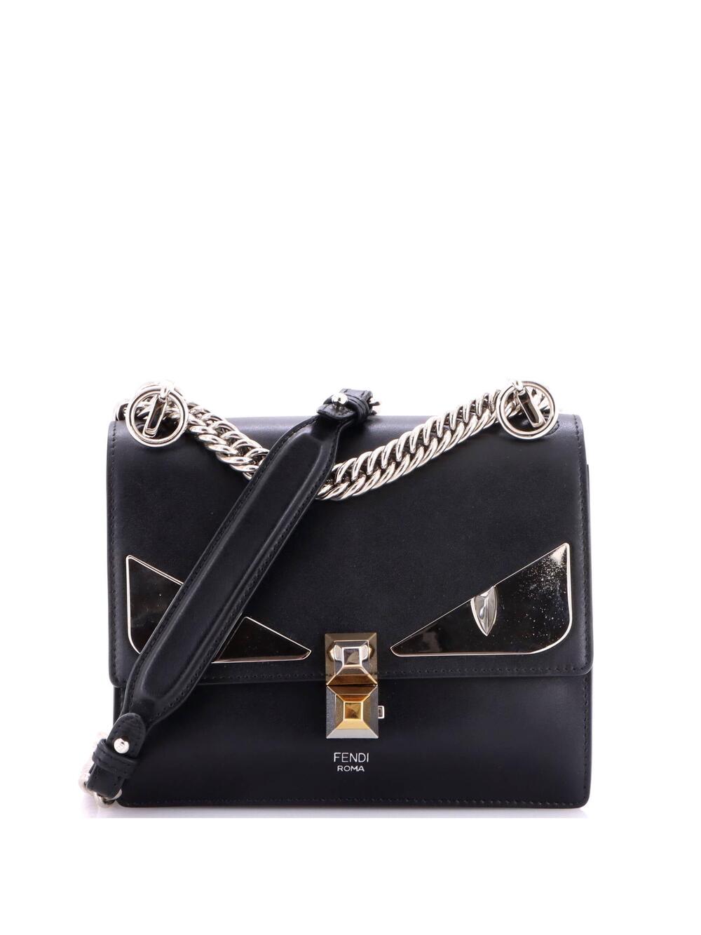 Fendi Monster Kan I Bag Leather Small #352220F80B